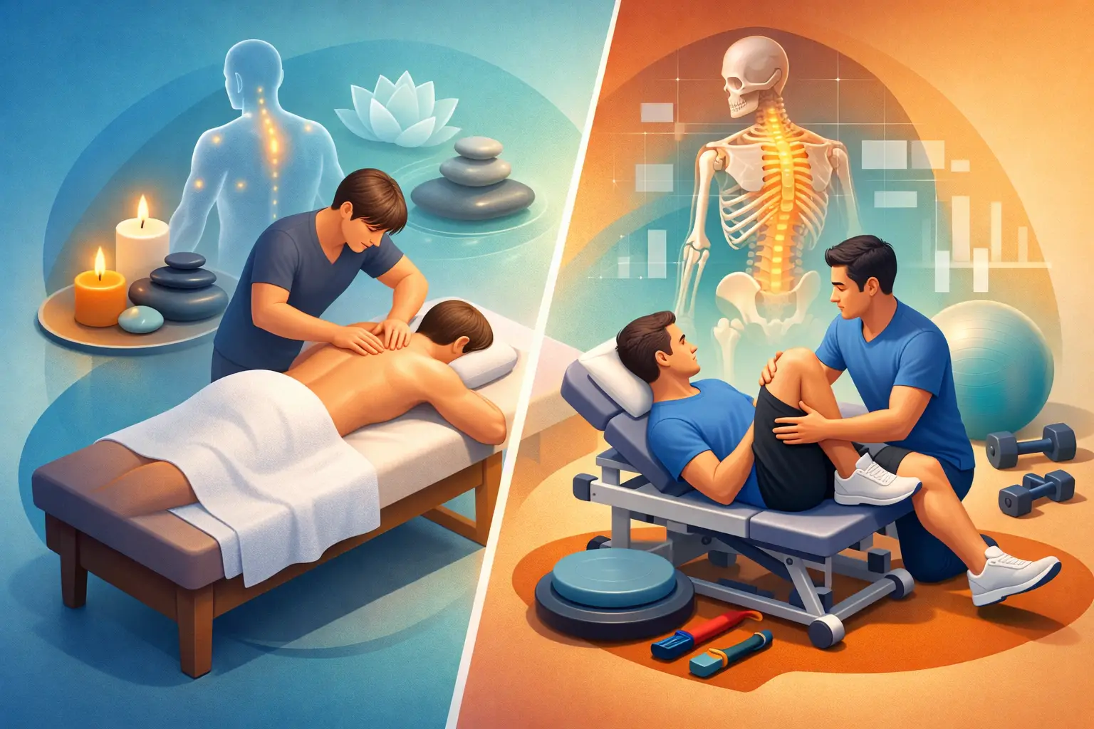 Bodywork Versus Physical Therapy for Pain Relief