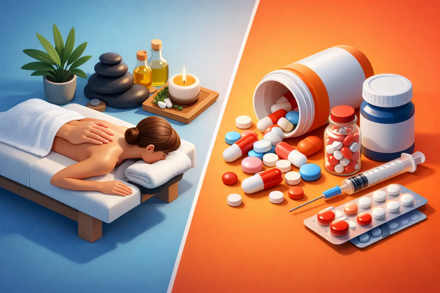 Massage Versus Medication: What Your Body Needs