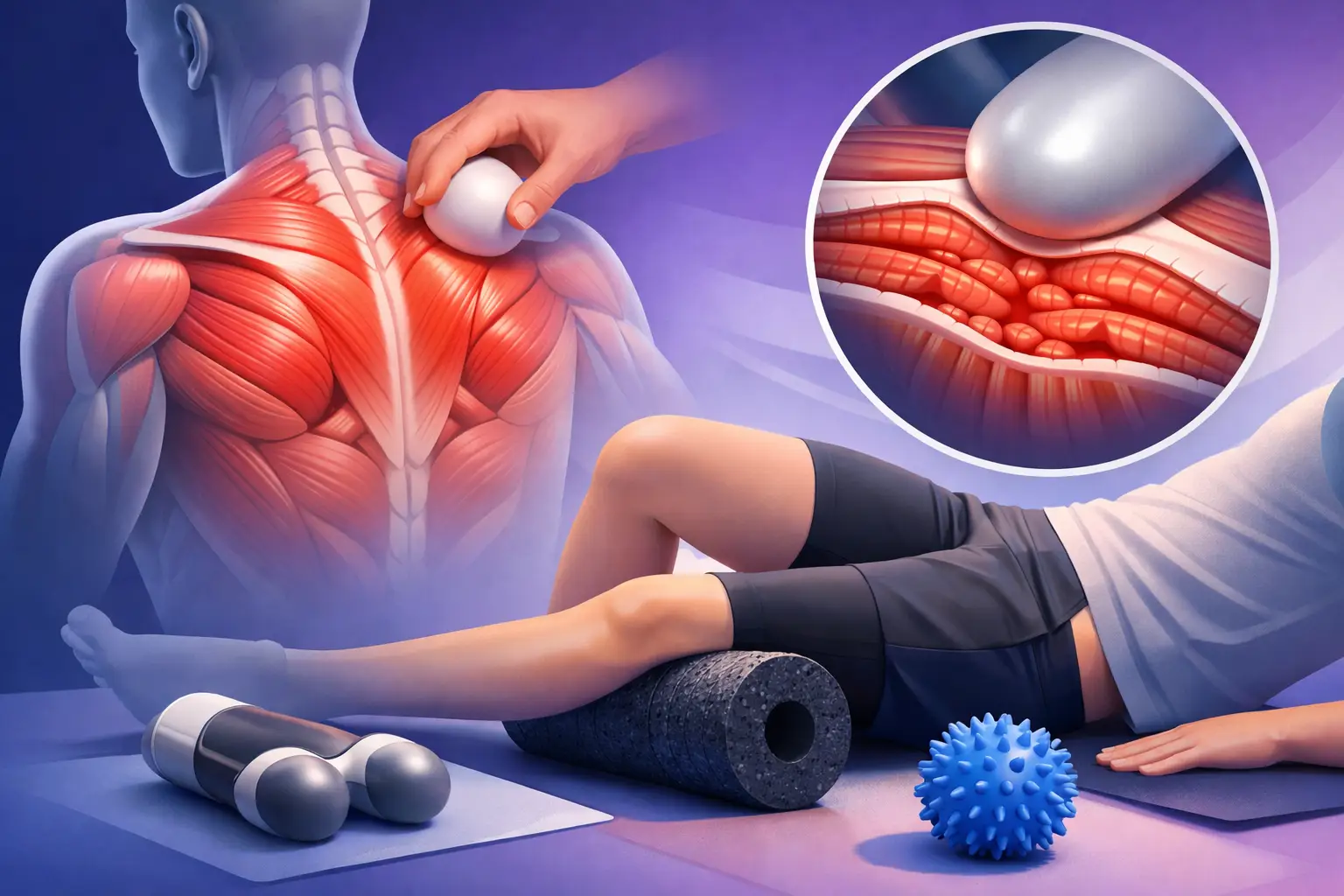 Myofascial Release for Tight Muscles That Linger