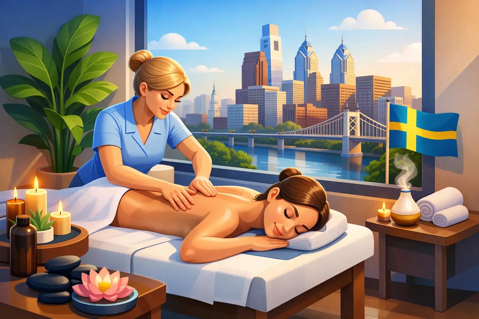 Swedish Massage Philadelphia for Real Relief