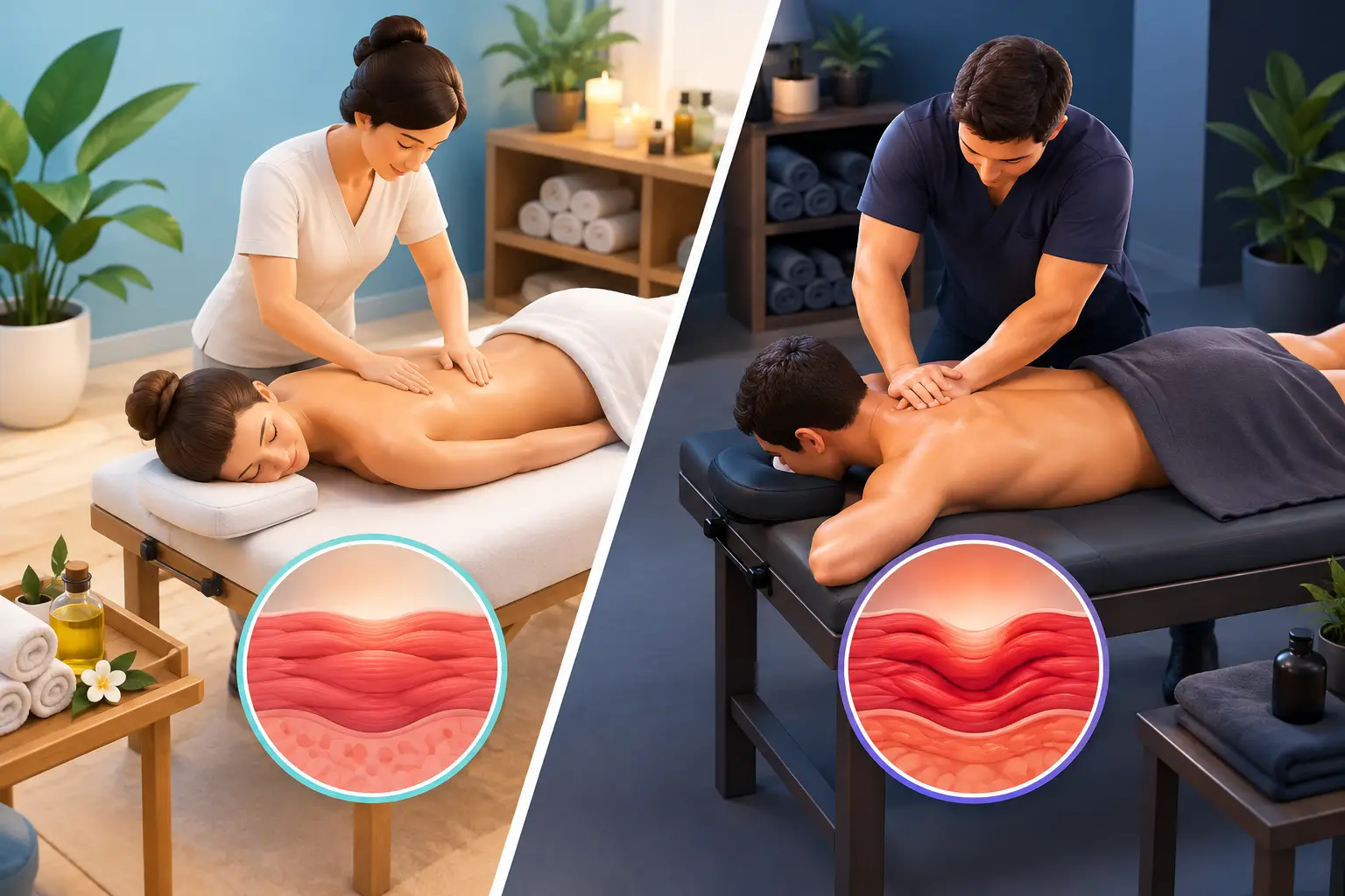 Swedish Massage Versus Deep Tissue: Choose Well