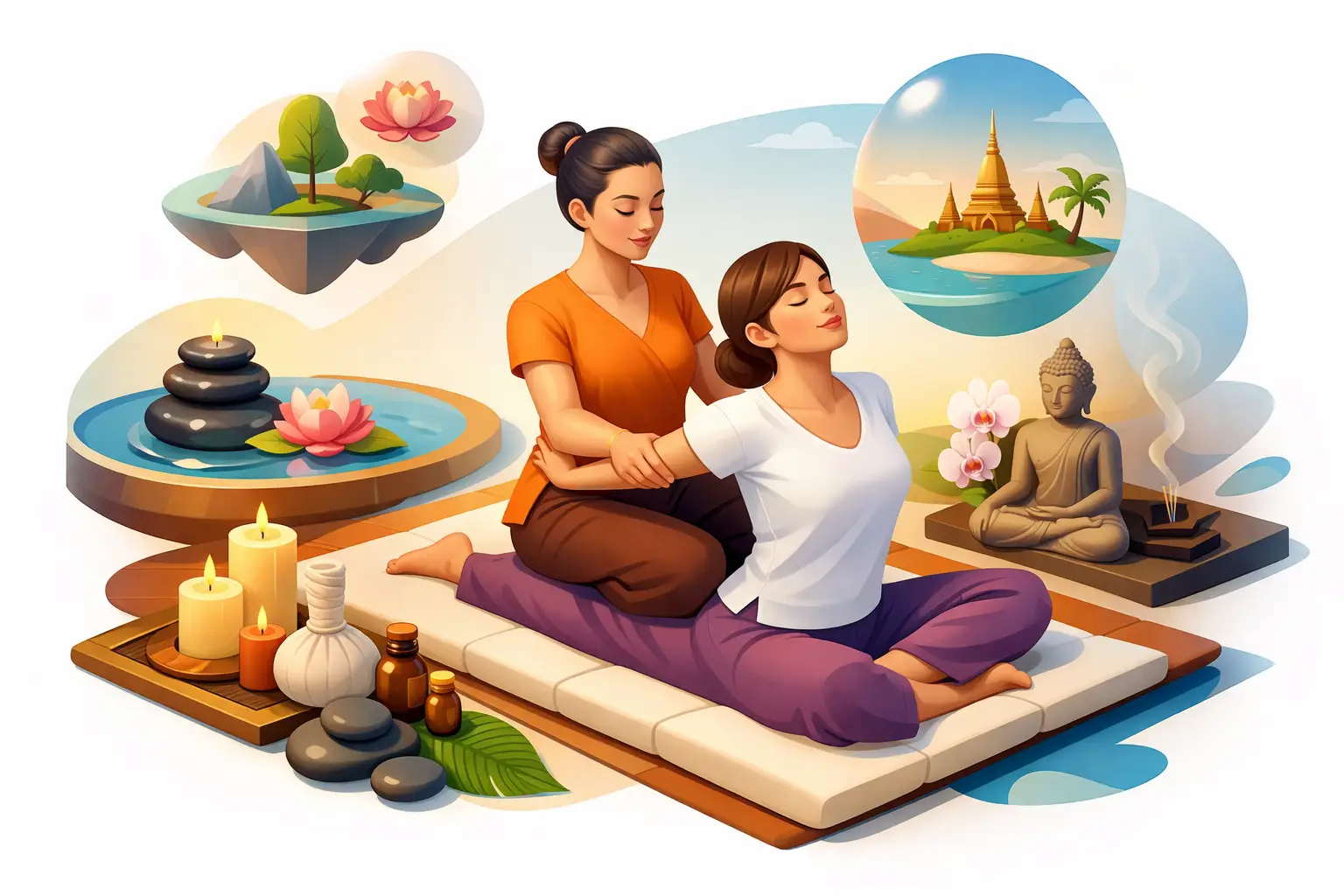 Thai Yoga Massage Benefits for Body and Mind