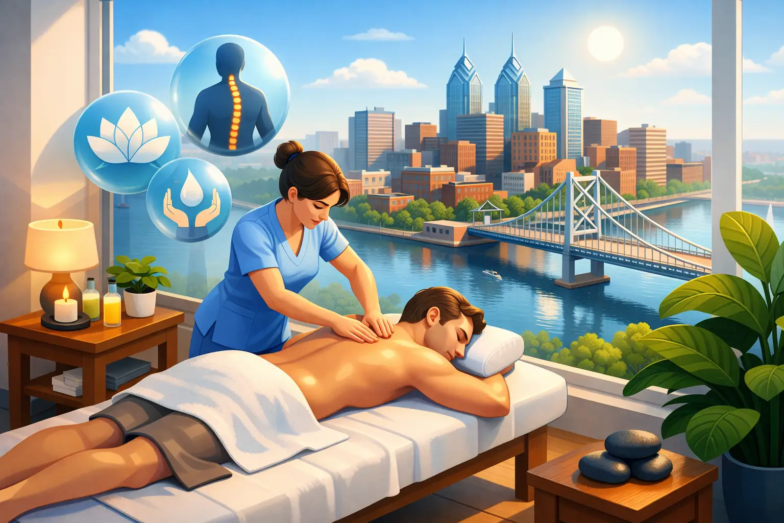 Therapeutic Massage Philadelphia for Real Relief
